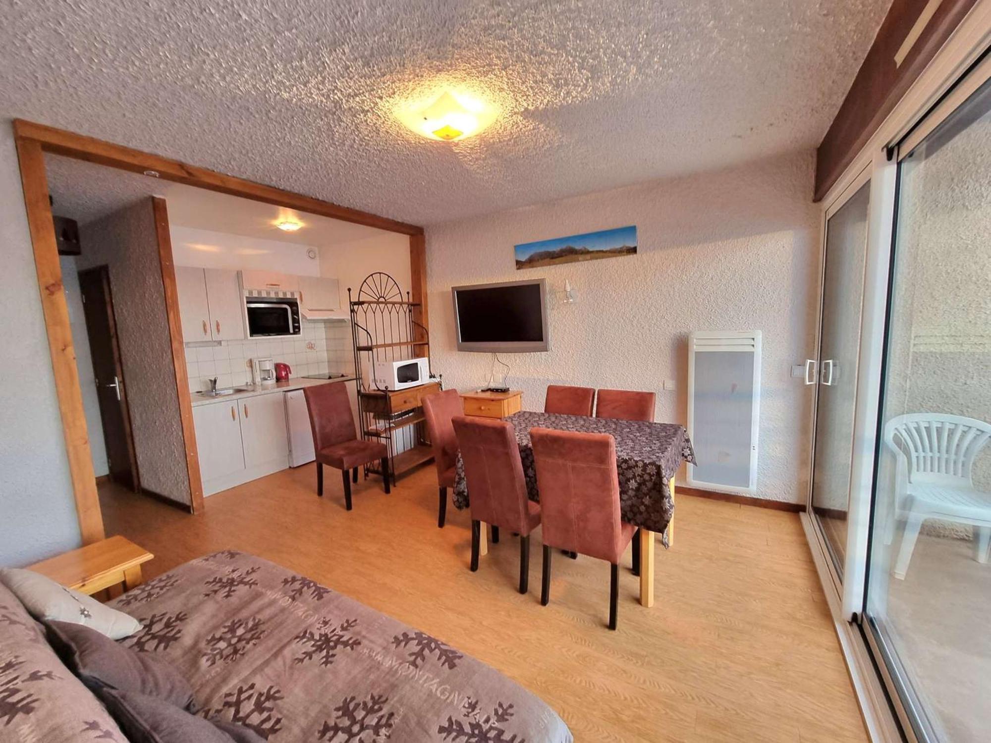 Appartement 6 Pers, Balcon Sud, Wifi, Animaux Admis, Parking - Fr-1-393-51 Saint-Michel-de-Chaillol Buitenkant foto
